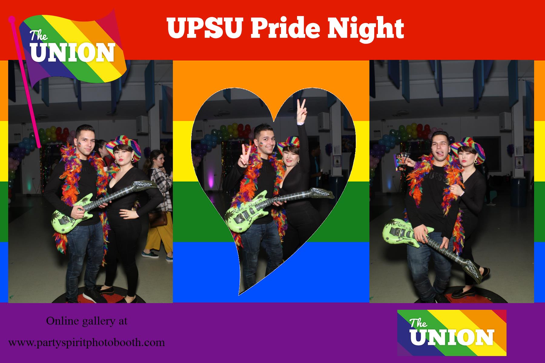 UPSU Pride Night | View more photos from the event at gallery.partyspiritphotobooth.com/u/PartySpiritPhotoBooth/UPSU-Pride-Night